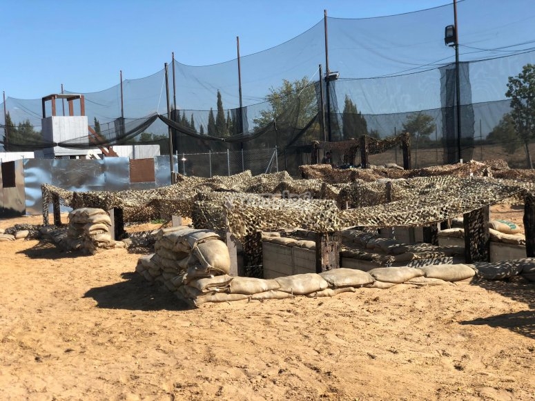 Paintball para niños en Utrera 150 bolas desde 15€