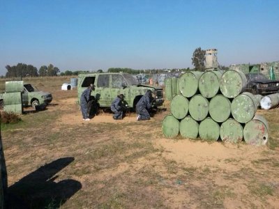 Paintball para niños en Sevilla 100 bolas
