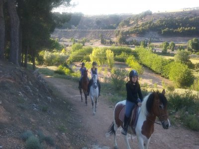 Ruta a caballo y comida por San Valentín en Toledo