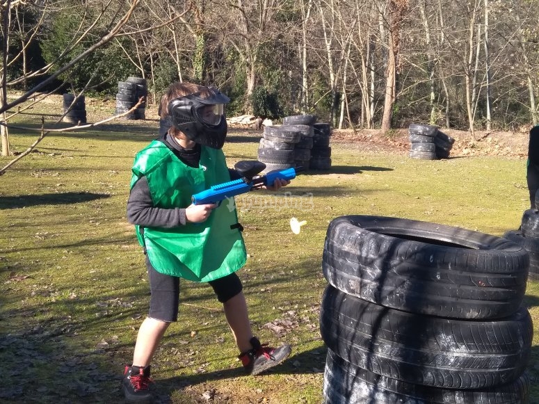 Paintball infantil en Caldes de Montbui 1 hora desde 14€