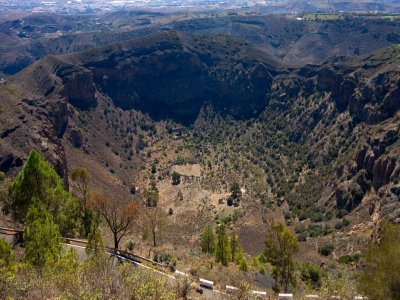 Senderismo por Caldera de Bandama durante 3 horas