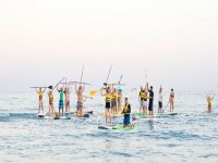  Practice paddle surf 