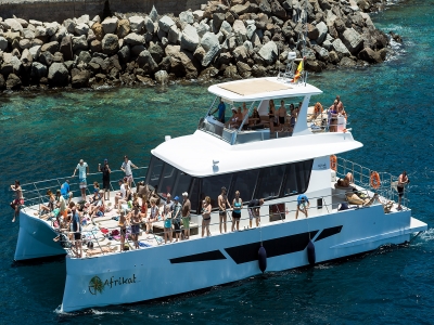 Excursión en catamarán sur Gran Canaria Niños