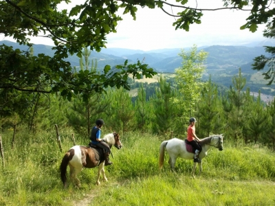 Acampamento equestre em Lastur 1 semana de verão