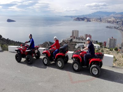Ruta guiada en quad por Sierra Helada de 1 hora