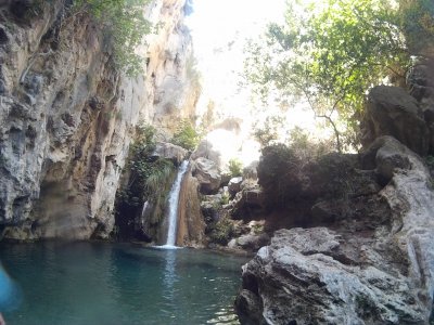 Canyoning sur la rivière Lentegí à Grenade