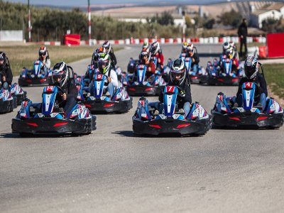 Kart per team building a Campillos 30 minuti