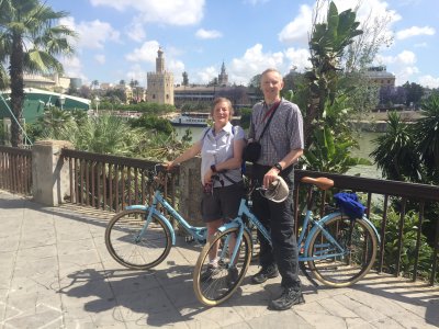 Ruta guiada en bicicleta por Sevilla
