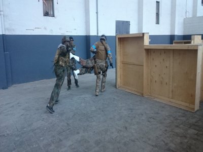 Partidas de airsoft para grupos en Barcelona 3h