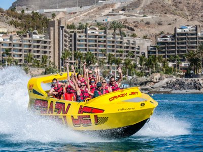 Sesión en Crazy Jet en Gran Canaria 20 minutos