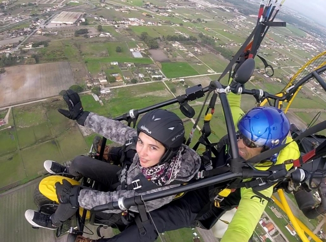  Paramotore tandem a Montijo 