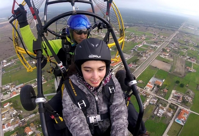  Flug über Portugal Paratrike 