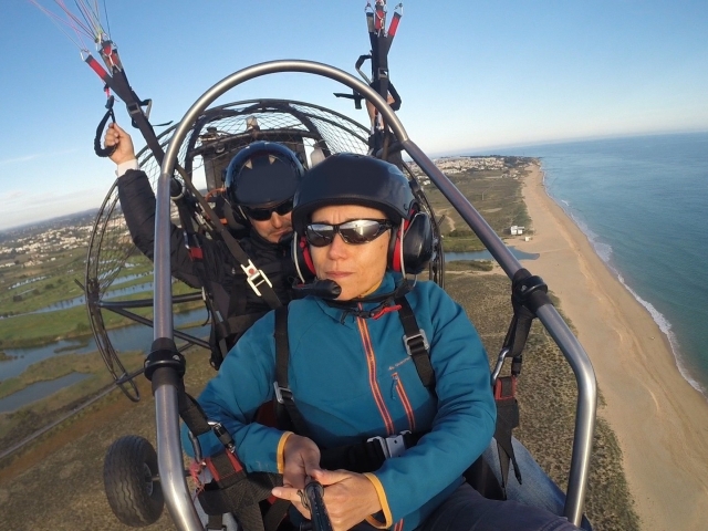  Paramoteur dans le sud du Portugal 