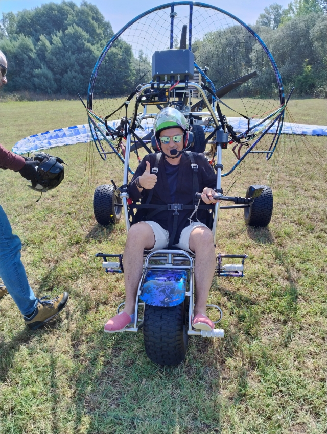 Bewertung von Gabriela Über Paramotorflug für Paare durch Águeda 20 Min