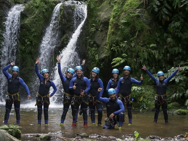  Canyoning with friends 