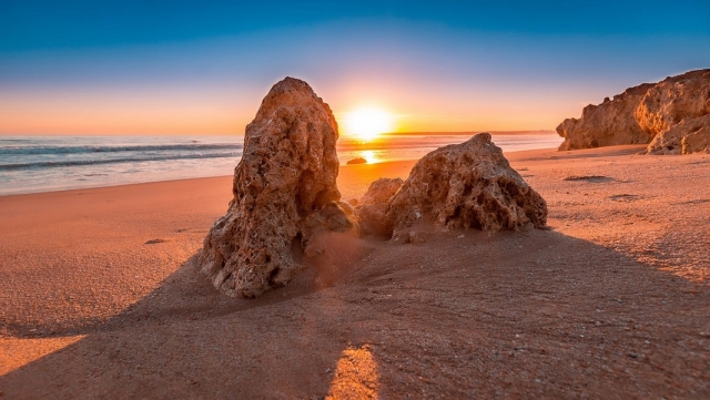 Atardecer en el Algarve