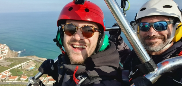  Two-seater paragliding 