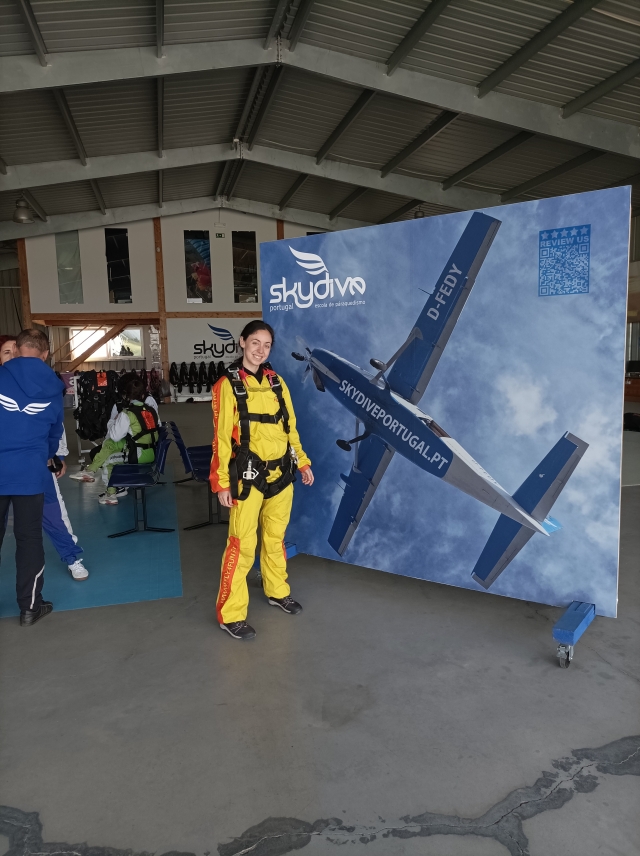 Avis de Carmen concernant Jump en tandem en parachute à 4200 mètres dans Évora