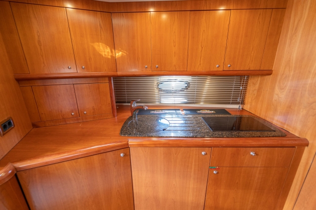 Cocina del yate