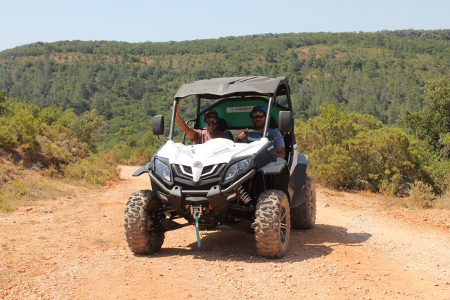Descansando del buggy
