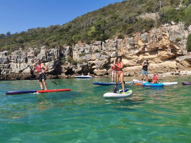  Stand Up Paddle in Arrábida Natural Park 