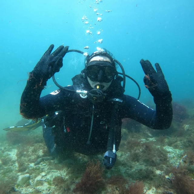  Diving baptism in Sesimbra 