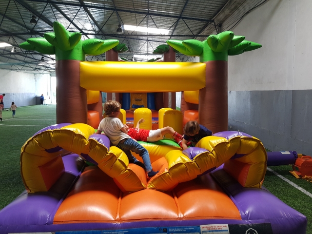  Fun in the inflatable 