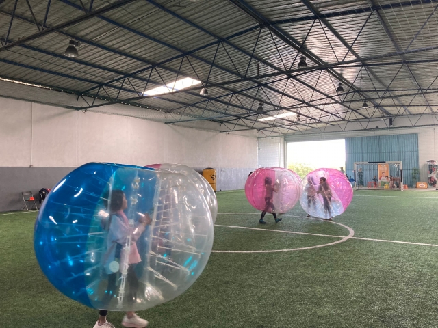  Zorbing in Lisbon 