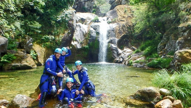 Family canyoning 