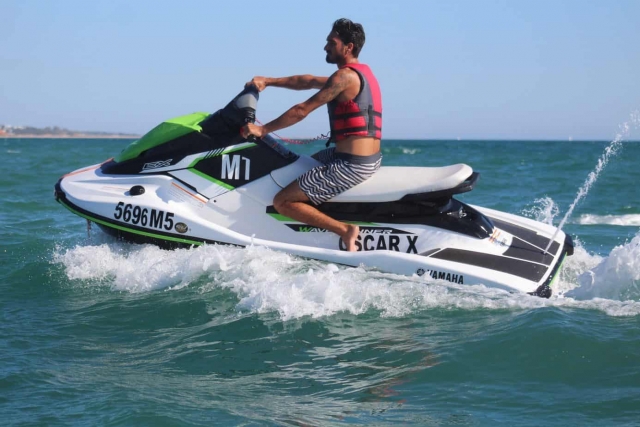  Percurso de jet ski 