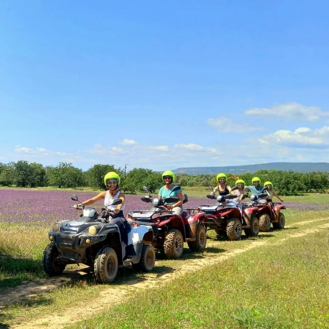  Quad with friends 