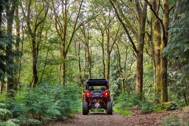 Ausblicke vom Buggy in die Sierra de Soajo 