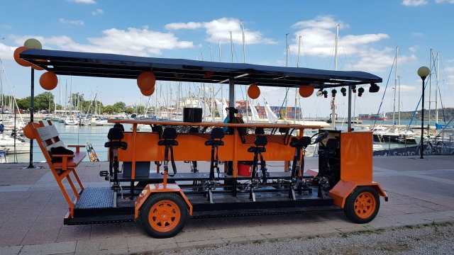  Fahrrad in der Hafen