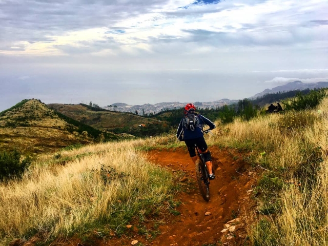  Route in mountain bike 