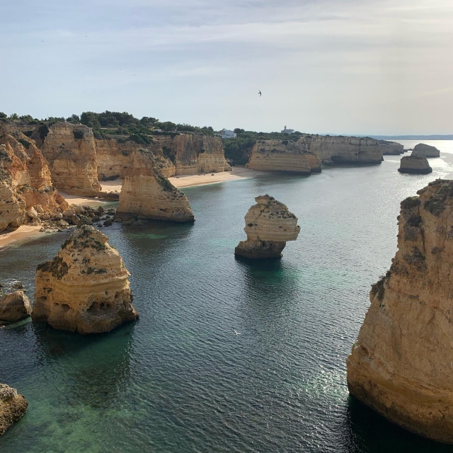  Veduta aerea di tutto ciò che ci offre la costa di Portimão