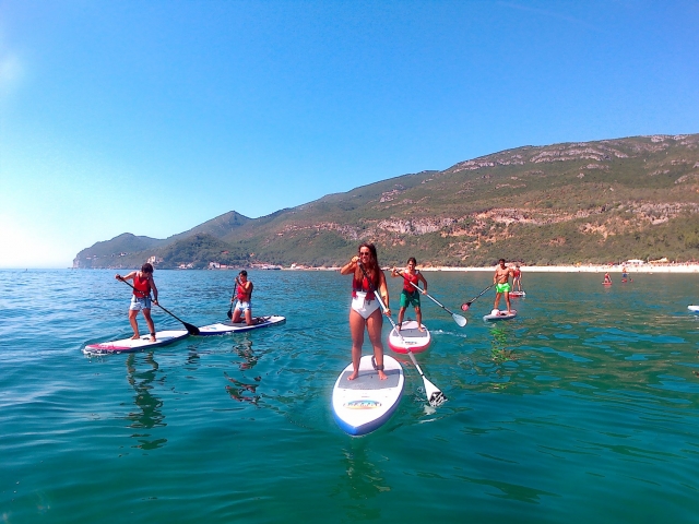 Sobre la table de Paddle Surf
