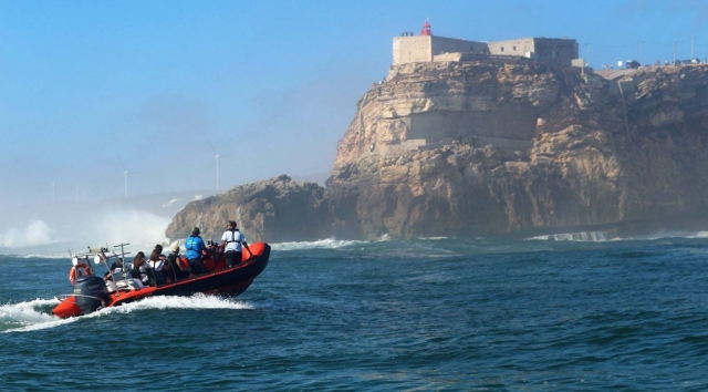 En dirección al Cañón de Nazaré