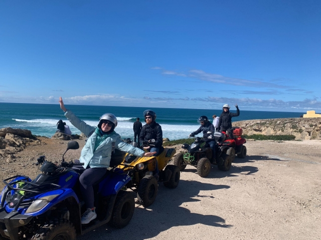 Sur la côte en quad