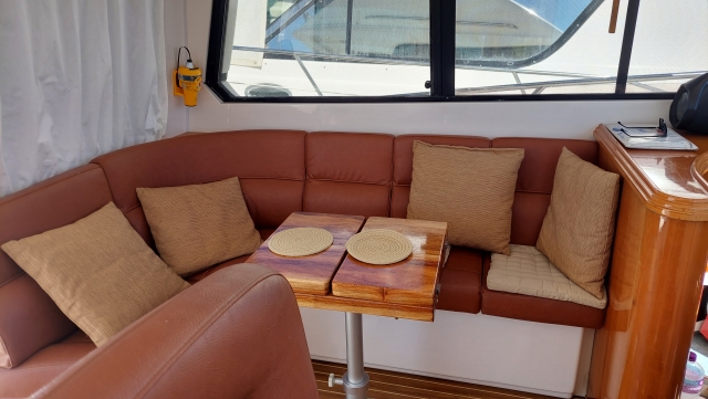  Interior of the boat 