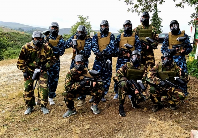  A game of paintball 
