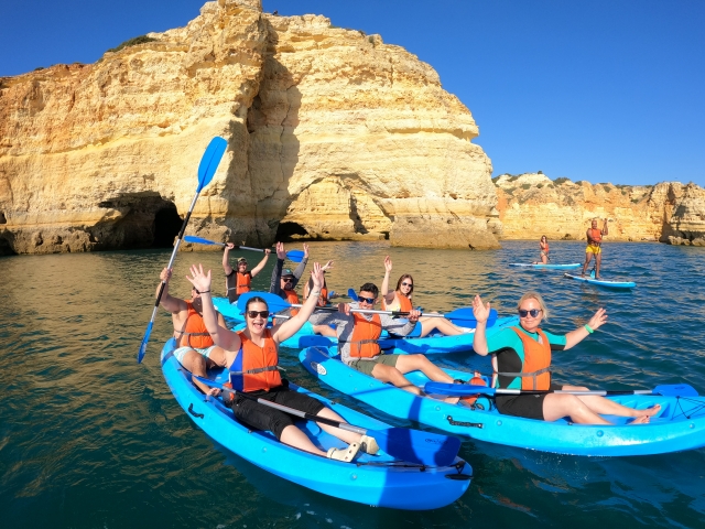  In kayak nell'Algarve 