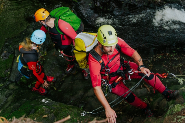 Cayoning en Isla de Flores
