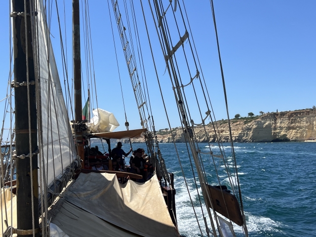Paseo en barco pirata