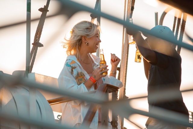  Fiesta en barco en Lisboa 