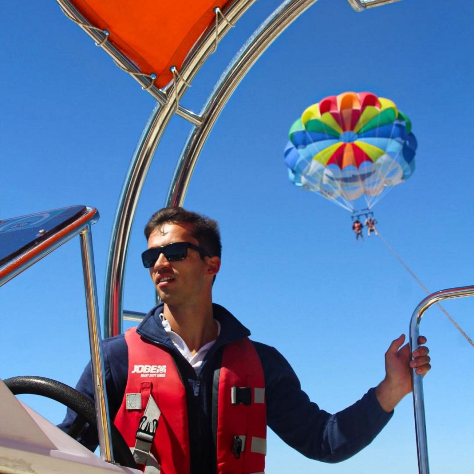  Volo in parasailing 