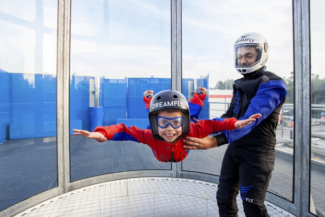  enjoying the wind tunnel with the family 