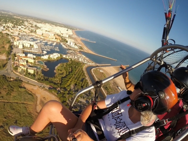  Vistas incríveis do Algarve em paratrike 