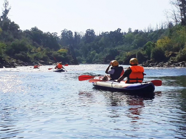  In canoa-raft sul Mino a Pontevedra