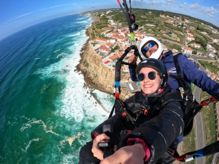 Gleitschirmflug von Sta Cruz nach La Arrábida