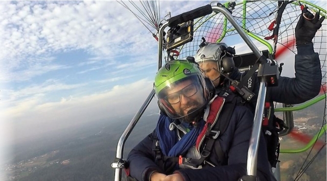  Vol en paramoteur Aguada de Cima 